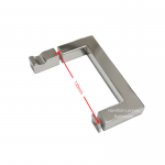 Shower Door Handle - 130mm Square
